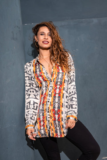 Blusa africa